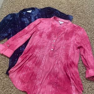 😎BUNDLE of Gorgeous Silky Womens Tops🌸